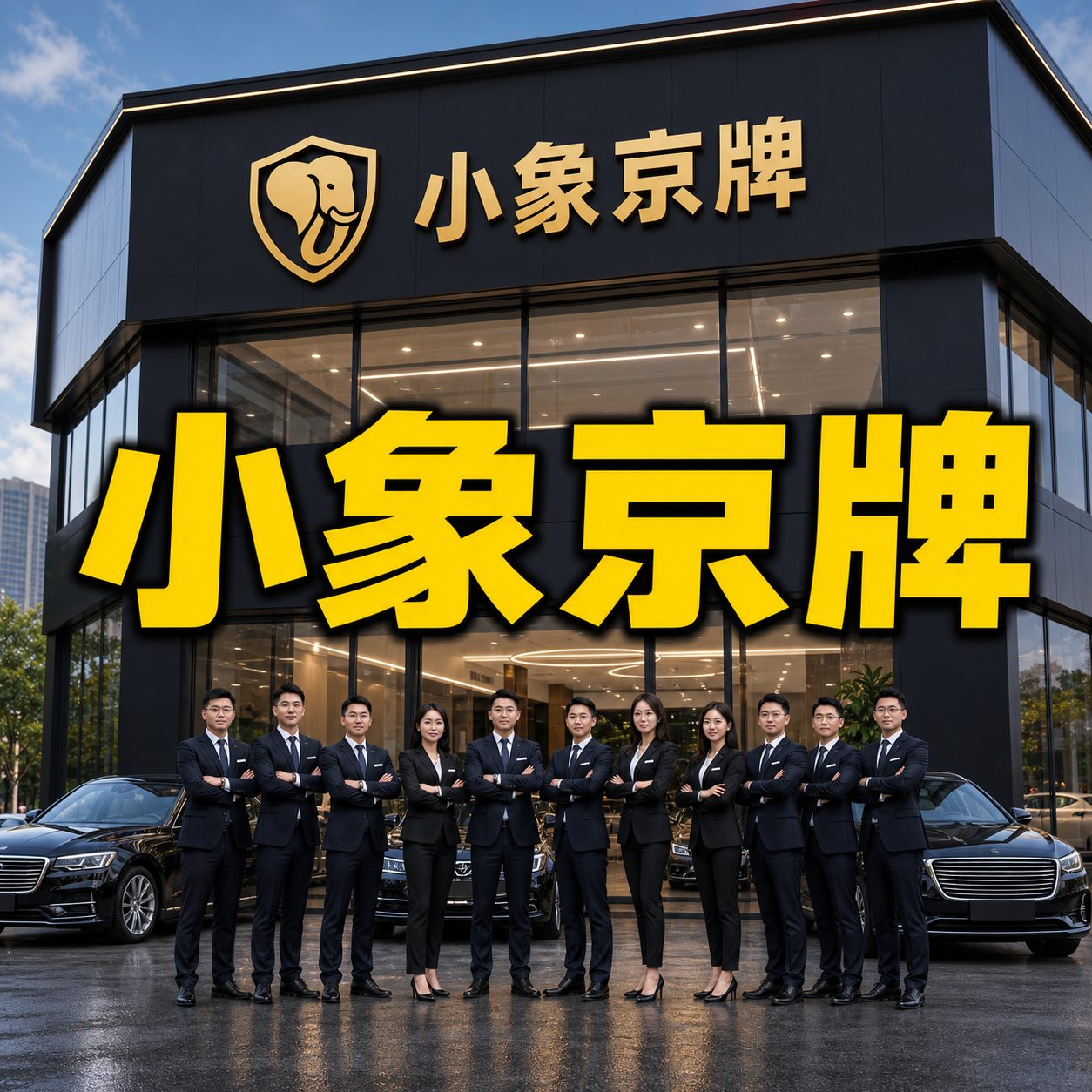 小象京牌服务团队与办公门店