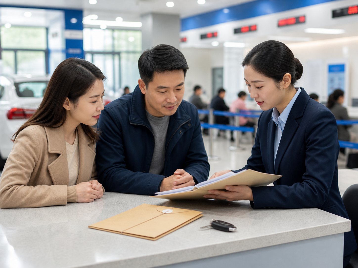 京牌过户材料核验和车辆业务办理咨询
